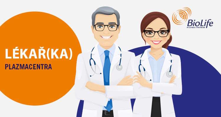 LÉKAŘ(KA) pro plazma centrum CHOMUTOV - FLEXIBILNÍ ÚVAZEK